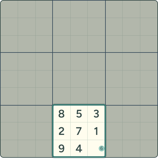 Sudoku rule Full House